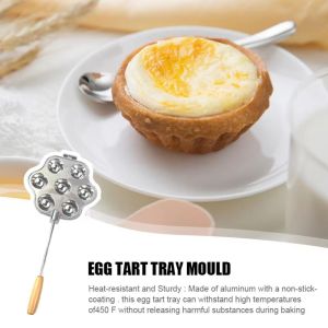 HCHC MALL Tay cầm dài Khuôn làm bánh quy nhân óc chó 7/12/16 Lỗ Hai Khuôn nướng bánh muffin mini Thực tế Chịu nhiệt Máy làm bánh quy nhân óc chó Bếp điện gas