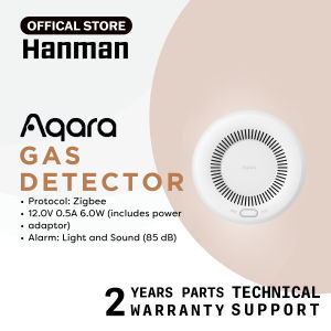 AQARA GAS DETECTOR (2 YEAR PARTS WARRANTY + LIFETIME TECHNICAL SUPPORT)