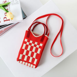Knitted Bags Korean Bag/ Tas Rajut Selempang Mini/ Tas Fashion Korea Wanita Kekinian