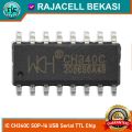 IC CH340C SOP-16 USB Serial TTL UART Original Chip Built-in Xtal CH340. 