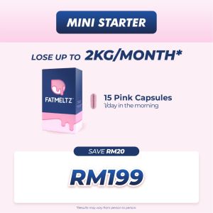 SHIP FROM MY5.SHIP FROM MY[15-DAYPACK] BluePink Fat Meltz 100% Natural Weight Management Capsules Fat Burner & Slimming