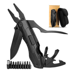 Multifunctional tool pliers portable folding pliers stainless steel pocket pliers mini portable folding outdoor multi-purpose repair tools pliers telescopic combination pliers wild emergency camping survival tools
