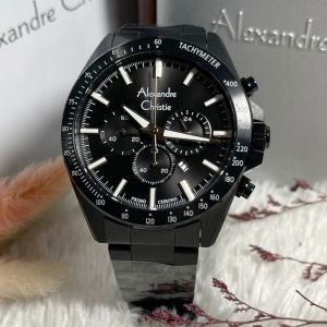Jam Tangan Pria Alexandre Christie AC6667 AC 6667 AC 6669 Original Garansi Resmi 1 Tahun - Stainless
