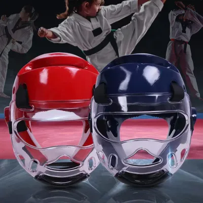 Calistouk Professional Taekwondo head protector MMA Helmet Muay Thai Boxing Taekwondo Karate Guard Head Kickboxing