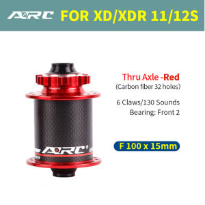 ARC XD XDR 11/12 Speed Bicycle Hub 32 Hole 32H Carbon Fiber Thru Axel Quick Release QR Cube 6 Pawl 4 Bearing Bushing MTB Bike