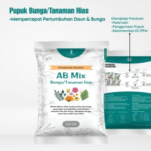 Nutrisi AB Mix HIdroponik 1 Liter Pekatan Padat Pupuk AB Mix LA Nutrient