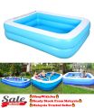 【Msia Stock】 Inflatable Swimming Pool Family Pool Kolam Renang Pelampung Outdoor Pool Kolam Mandi 2 Layers Premium. 