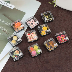 【Clementty】 1:12 Dollhouse Miniature Dessert Cake Model Food Scene Model Decor Accessories