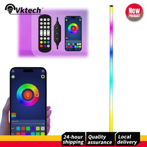Color Changing RGB LED Corner Lamp for Home Modern Mood Lighting with Remote Control