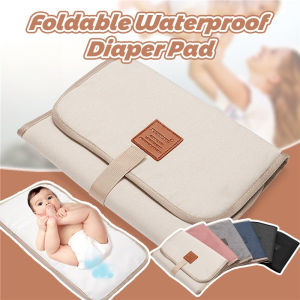 Baby Portable Foldable Waterproof Diaper Pad Newborn Travel Mat Washable Compact Changing Pad