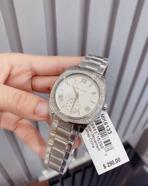 Authentic Michael Kors Bryn Silver Dial Stainless Steel Ladies Watch MK6133 With 1 Year Warranty For Mechanism Precio De Reloj Michael Kors Lazada Lazada PH