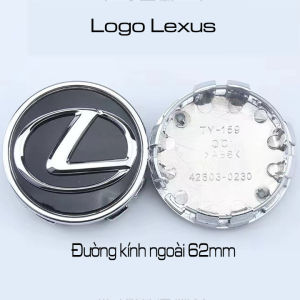 Logo mâm xe Lexus Chụp mâm xe Lexus Logo chụp Lazang xe Lexus. (Loại 62mm). Lexus62