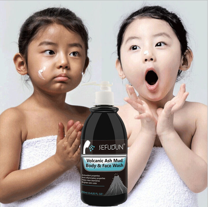 FREE SHIPPING Volcanic Mud Whitening Body Wash Whitening Products