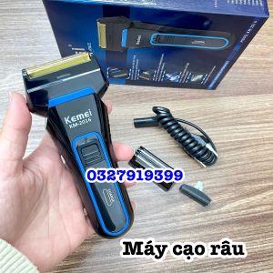 Máy cạo râu Kemei 2016 Cao Cấp 2 Lưỡi Kép Sạc Pin Li-ion Công Suất 3W