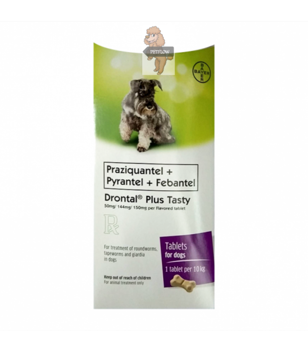 Drontal plus dewormer bone shaped by bayer 1 tablet Lazada PH