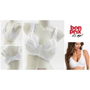 Bra Wanita Kawat Jumbo Full Cup Tanpa Busa BONPRIX Mix Hias Lace Premium Pakaian Dalam BP932