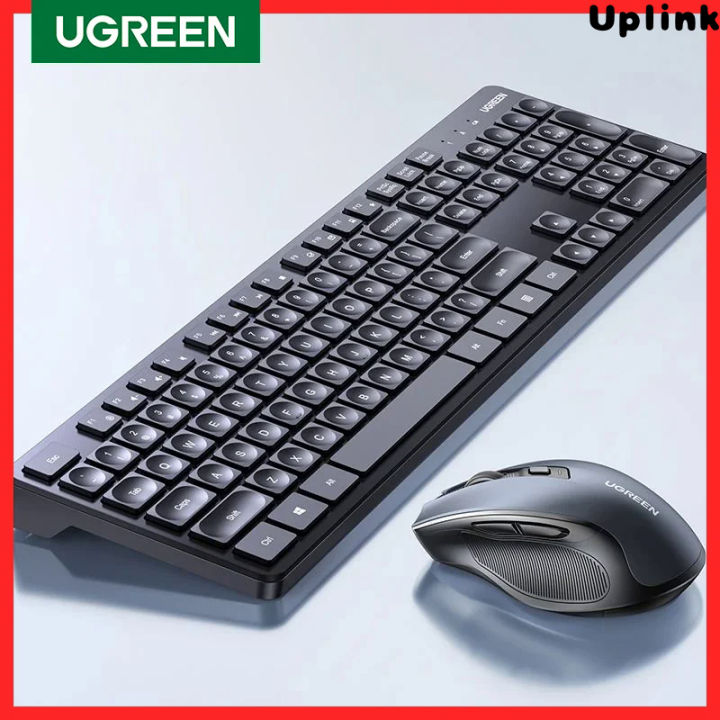 Russian R Mouse New UGREEN Keyboard Mouse Wireless 2.4G English Russian Keycap For ...