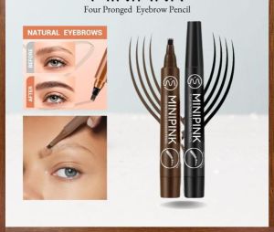 Pensil Alis Waterproof Long Lasting Anti Luntur/Eyebrow Pen 4D Suake Original Eyebrow Tattoo Sulam Alis Waterproof Tahan Lama Liquid Eyebrow Pencil Waterproof Microblading Eyebrow Pen 4 Kepala Sulaman Alis DZ