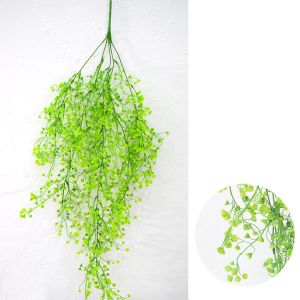 SKJK STUDIO Sống động như thật Cây giả dạng dây leo Làm thủ công Nhựa Cây giả rủ Cây xanh trồng trong chậu Hoa giả Cây xanh mô phỏng Trang trí nhà cửa