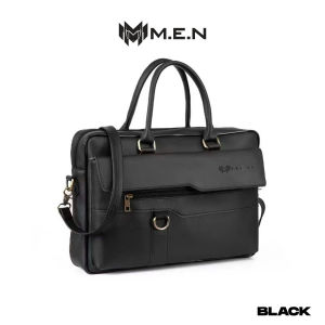 Túi công sở laptop 15-16inch Men KDT01 phối da thật WUAS- Doanh nhân VIP09 [RẺ SẬP SÀN-NHIỀU QUÀ TẶNG]