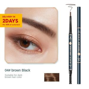 Green Retro Waterproof Sweat-Resistant Long-Lasting Eyebrow Pencil for Beginners