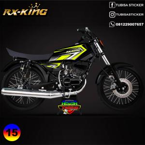 Sticker Striping Yamaha RX King - Stiker Striping Variasi Motor RX King. TBS 015