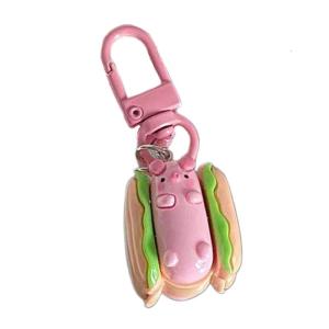 Đa chức năng Pig Keyring trang trí móc khóa túi dễ thương móc khóa hình lợn Ba lô mặt dây thích hợp cho các phím và Ba lô