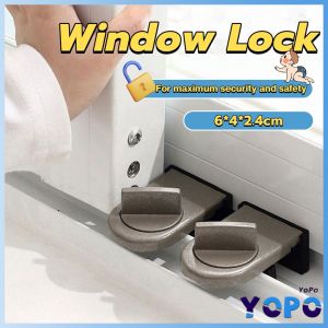 YoPo Window Lock Child Protection Quality Safety Security Anti theft Sliding Auxiliary Window Limiter