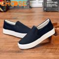 Giày Slip-on Nữ Độn Đế/Giày Lười Màu Trắng Đen Phong Cách Hàn Quốc 1701. 