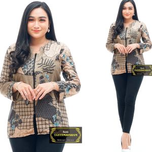 BLOUSE BATIK WANITA ATASAN BATIK WANITA JUMBO M L XL XXL XXXL 4L 5L 6L BATIK TAHTAMATARAM