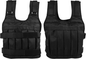 50kg Weighted Vest Heavy Duty Fitness Weighted Vest Workout Weight Vest for MenWomen
