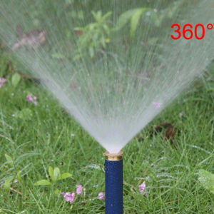 Pop-up Sprinkler with 1/2 Inch Female Thread 90-360 Degree Automatic Retractable Lawn Irrigation Sprinkler Garden Irrigation Nozzle