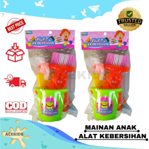 Mainan Anak Alat Kebersihan Set Edukasi