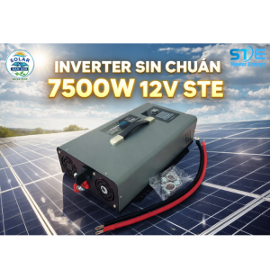 Bộ chuyển đổi điện 7500W 12VDC-220V | Sóng Sin Chuẩn - Phân Phối Soyer Tech STE 7500W-24V
