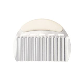 SINGLE Ergonomic Handle French Fries Cutter Wave Shape Durable Potato Cutter Professional Heavy Duty Crinkle Cutter Kitchen Gadgets