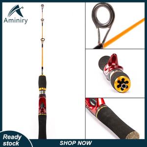 Aminiry[Love sports] Cần câu cá trên băng Bộ Cần Câu Cá Mùa Đông hai đầu cần câu quay