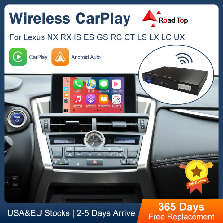 Wireless CarPlay for Lexus NX RX IS ES GS RC CT LS LX LC UX 2014-2019 ...