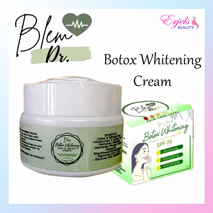BLEM DR Botox Whitening Cream Niacinamide Anti-Aging Cream Travel 
