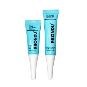 Powerglue & Powerremover Paket Lem Kuku Tanpa UV Cepat Kering + Cairan Penghapus Extension