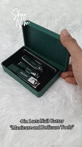 Anti-splash Nail Clipper Set with Case - High Quality Stainless Steel Cutter for Men & Women