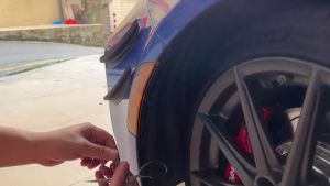 Car LED Daily Running Flowing Turn Signal Side Marker Light for Subaru BRZ Toyota GR86 2021-2023 Accessories