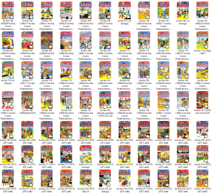 Full Archie Comics Series File HUGE Collection (1960 - 2017) in 32GB Flash Drive  & Free OTG Connector. More than 350+ Comic files. (No Videos)