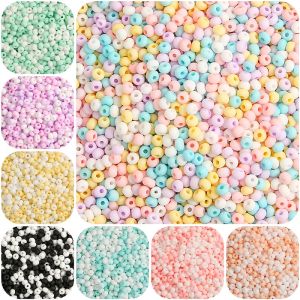 660Pcs 3mm Charm Czech Glass SeedBeads DIY Bracelet Necklace High Quality Solid Color Spacer Beads For Jewelry Making Findings