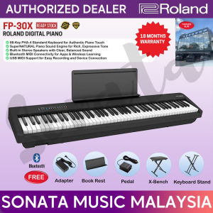 ROLAND MUSIC ORIGINAL QUALITY FP-30X BLUETOOTH CONNECT HOME DECO PRACTICE DIGITAL PIANO FOR BEGINNER