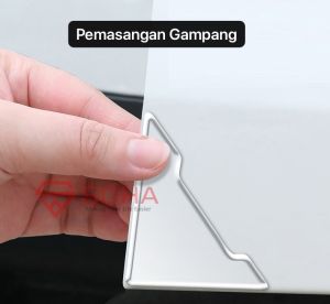 AM-70 Karet Pelindung Pintu Mobil Sudut Bawah Pintu Mobil Door Guard Karet Sudut Pintu Mobil