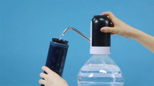 SMK.H311 - Pompa Galon Modern 3 Tombol Premium GRADE A+ bisa di lipat Kimitsu Pompa Air Minum TYPEC Charger