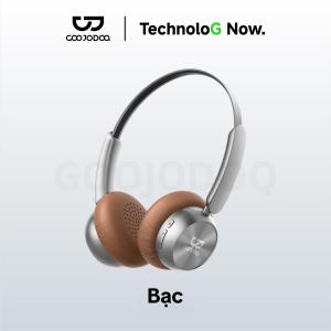 【TẶNG Quà】GOOJODOQ Tai Nghe Bluetooth Chụp Tai Siêu Nhẹ 92g - Pin 8 Giờ Hi-FiBass Mạnh Có Mic Hỗ Trợ Giọng NóiĐiều Khiển Cảm Ứng