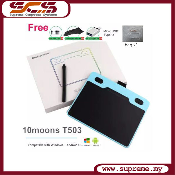 Drawing Pad 10 Moons Digital Tablet 10moons T503 Graphic Tablet