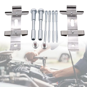 Loại công nghiệp Má Phanh Trước Clip Bộ dụng cụ thuận tiện Clip Set cho đệm phanh trước lx0640 mba1894 1091894 thay thế
