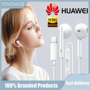 YOVONINE Original Huawei CM33 Earphone Usb Type-c In Ear Mic Headset for Huawei Mate 10 Pro Mate 20 Pro P20 Pro Xiaomi 2s 6x Mi8 8se